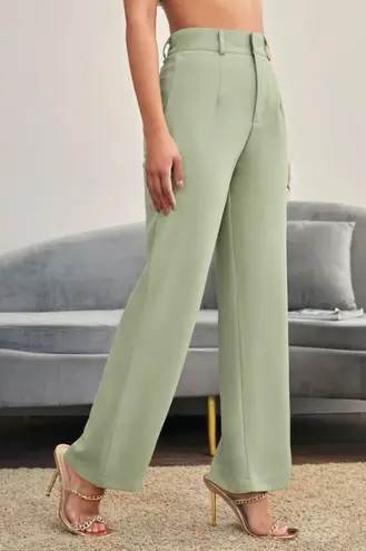 SheIn Sage Green Dress Pants