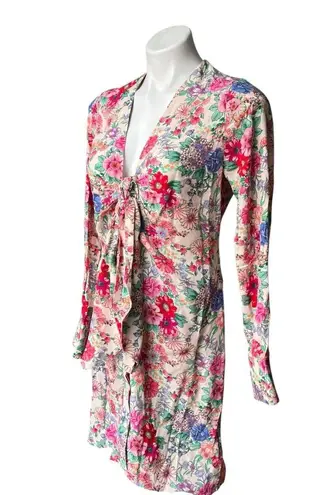 NWT, FAVORITE DAUGHTER The Barely Holding It Together Floral Mini Dress, Sz 8