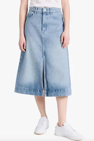 DL 1961 Alma Midi Jean Skirt