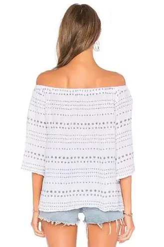 Michael Stars Daisy Off The Shoulder Top in White