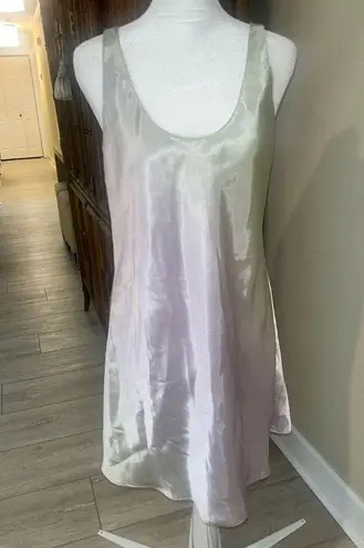 Halston Heritage HALSTON 2-PIECE SLIP NIGHTIE & ROBE SET