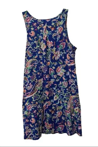 Ralph Lauren Lauren by  Paisley Pintuck Dress