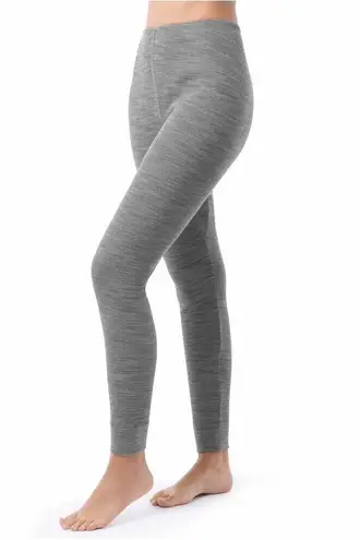 Fruit of the Loom Size XS 0-2  Grey Thermal Waffle Leggings