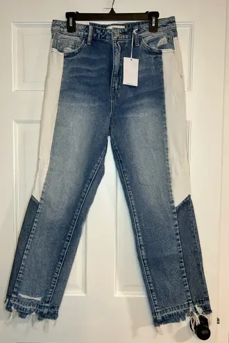 Vervet Beverley Super High Rise Straight Jean