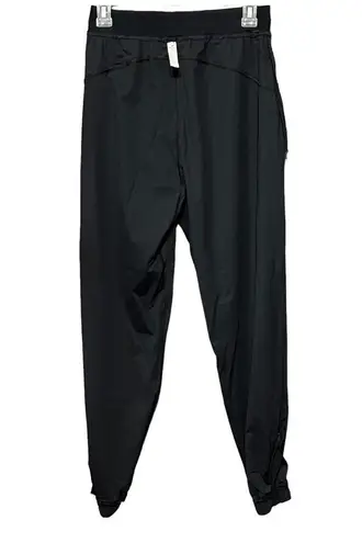 Glyder Motion Jogger In Black Lightweight Unlined Woven Tapered Ankle Pant Small