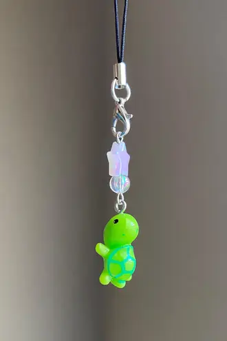 Handmade cute turtle & star phone charm/bag accessory/car display/strap🐢🏝️💧