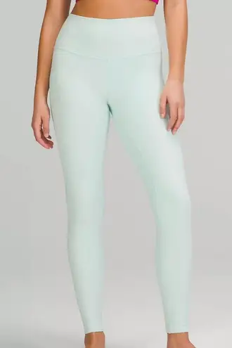 Lululemon align high rise delicate mint size 8