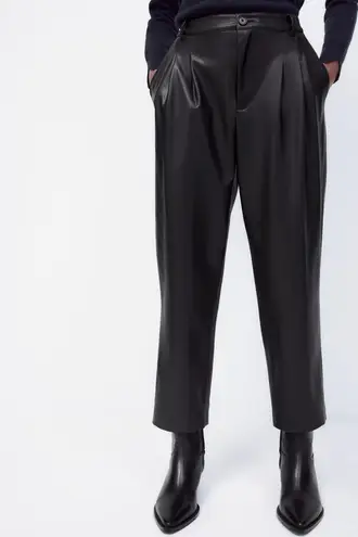 ZARA Faux Leather Pants