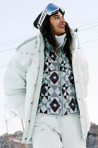 Free People Around The Block Ski Puffer