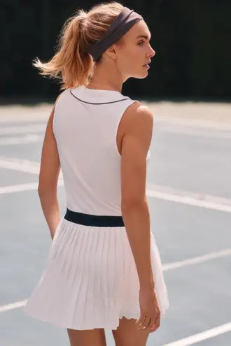 Varley Downing Court White Mini Dress M