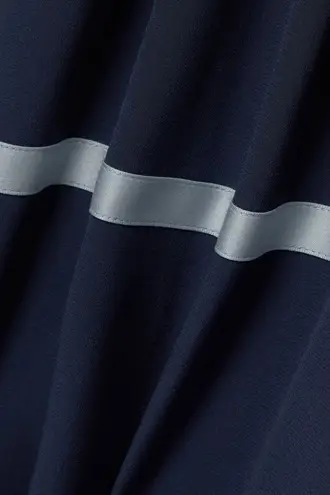 See By Chloe SEE BY CHLOÉ Satin-Trimmed Silk-Crepe Midi Dress