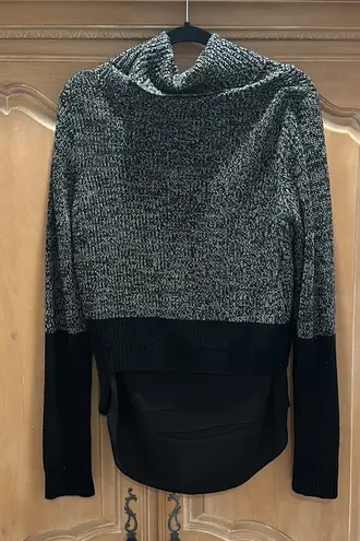 T Tahari 2-in-1 Sweater Blouse