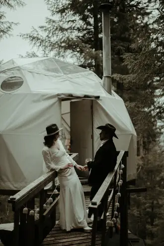 Western Style Wedding Dress With Tassels White Size 6