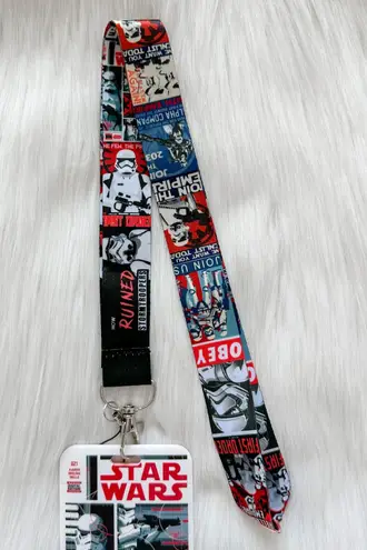 Star Wars stormtrooper lanyard with Id/ card holder