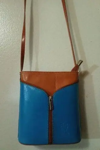 Vera Pelle crossbody leather bag