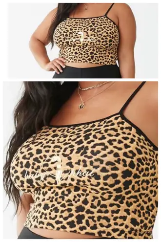 Baby Phat Leopard Print Cami size 3X