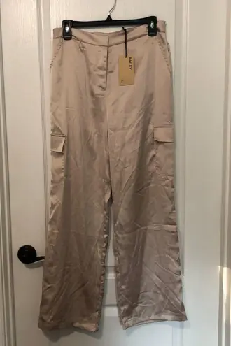 Bailey44 Bailey/44 Womens Pants Size 6 Brown Cargo Mid Rise Pockets NWT