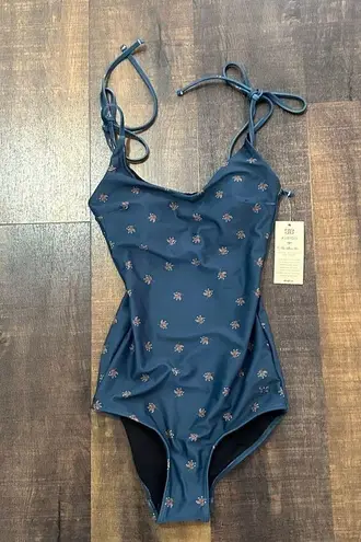 ALBION FIT NWT Ocean + Coral The Natalie One-Piece Swimsuit Size XXS