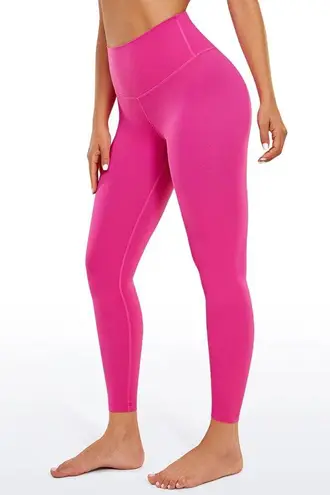 CRZ Yoga Thermal Fleece Lined Leggings 28'' NWTs XS Hibiscus Purple