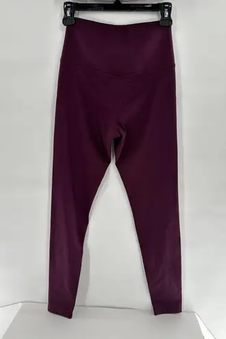 Girlfriend Collective  Sz S Set Paloma Bra Compressive Legging High Rise Plum​