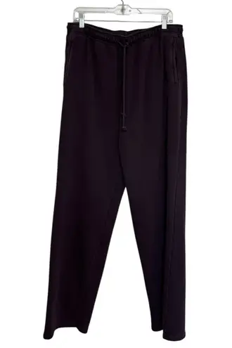 SKIMS Classic Straight Leg Cotton Sweatpants in Plum Purple - Size L
