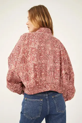 Free People Rosalina Floral Jacket