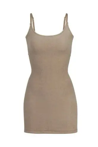 SKIMS Terry Slip Dress Desert Size Medium
