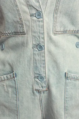 Pistola Freda Denim Romper