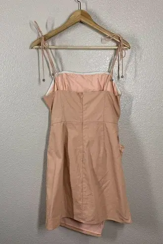 About Us Revolve Tie Straps Mini Dress