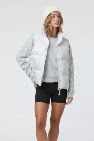 Vuori Hillside Down White Vest XS