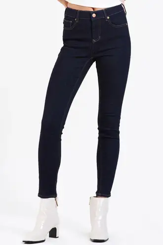 Dear John Gisele Skinny Dark Blue Jeans Breakwater Wash size 27