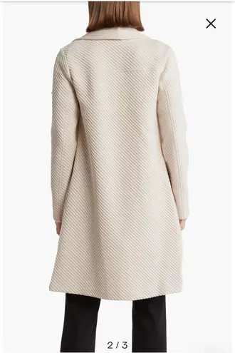 T Tahari NWT Ottoman Waterfall Knit Topper size M