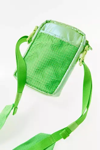 Urban Outfitters Bryn Puffy Nylon Crossbody Bag NWT - Green