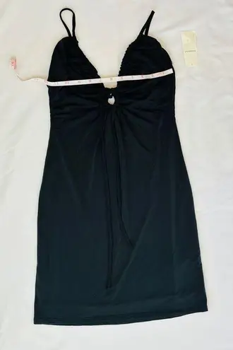 Abercrombie & Fitch NWT  Strappy Cutout Knit Mini Dress - Black - S