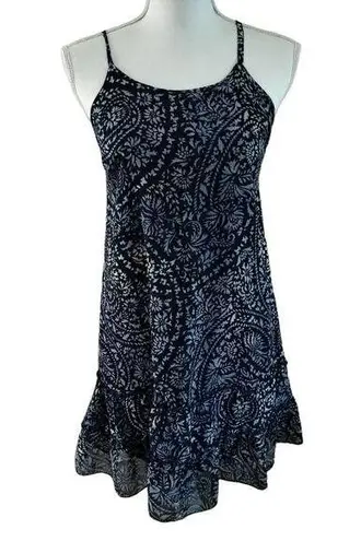 Abercrombie & Fitch  A&F Size S Small Mini Dress Print Blue Boho - Image 1