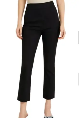NWT HILL HOUSE Women's Black Cropped Stretch Trouser The Claire Pants Size XS