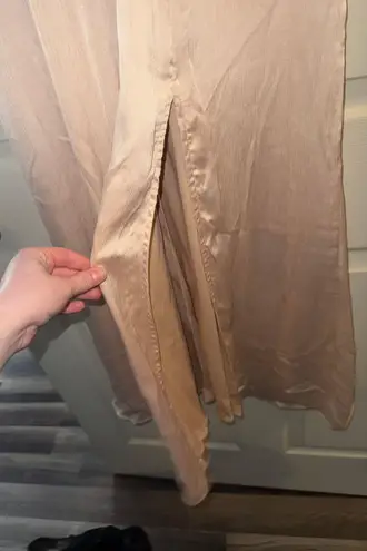 Baltic Born Satin Maxi Dress