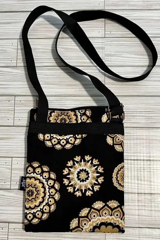 NGIL Mandala Dream Messenger Hipster Bag Black
