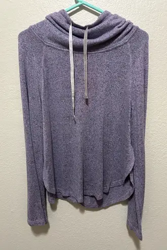 Gilligan & O'Malley Lavender Cowl Neck Sweater Size M