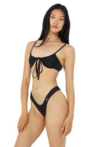 frankie's bikinis Alo x  Benji Top Black 