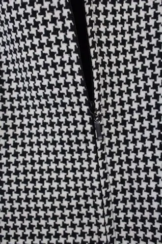 Pendleton Vintage Wool Zip Houndstooth Jacket