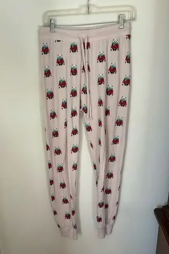 American Eagle  panda pj pants size  M 87% cotton