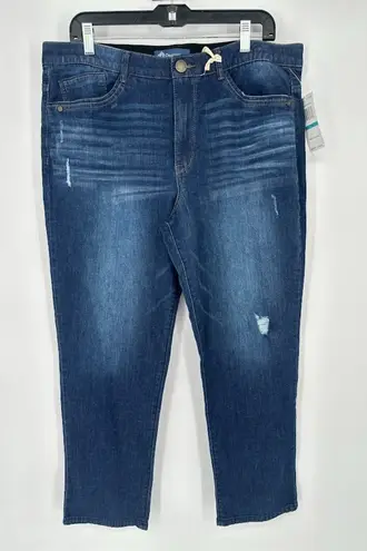 Democracy Absolution Ab Technology High Rise Distressed Skinny Jeans Size 16 - Image 1