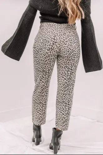 Lane 201 Leopard Print Jeans