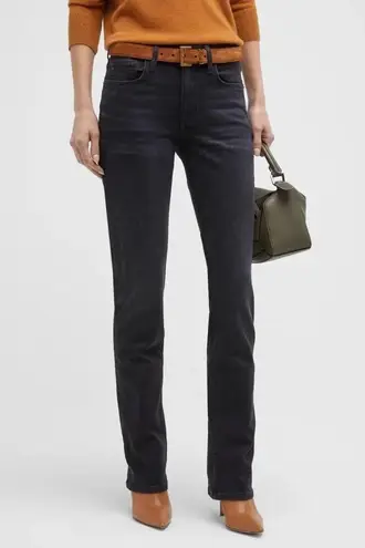 Lafayette 148 Mercer Skinny Jean in Washed Onyx Black Size 32