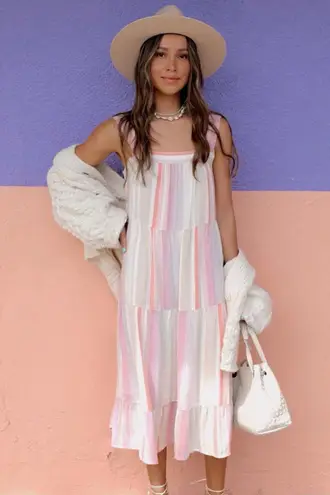 Rails Amaya Midi Dress in Juliette Stripe