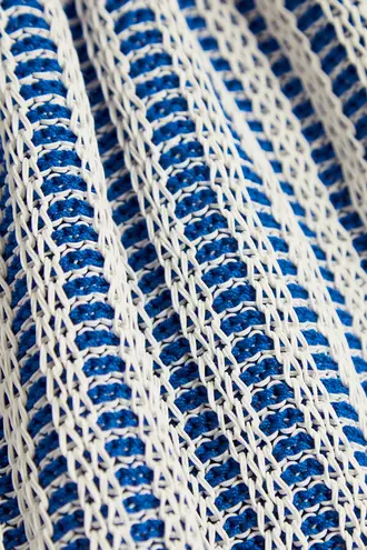 la doublej. Crochet Cotton Mini Skirt