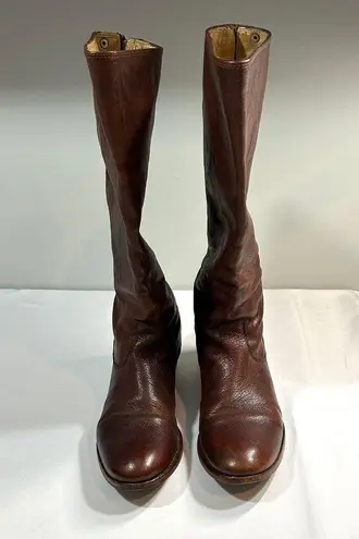 Frye  Melissa Calf High‎ Riding Leather Boots