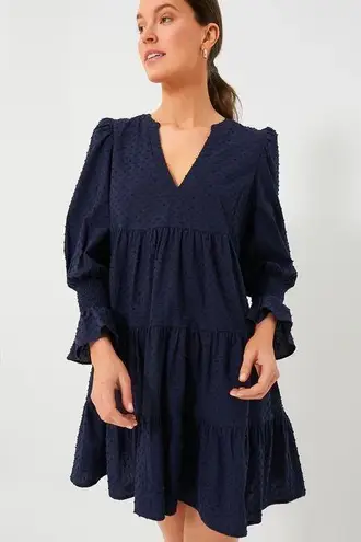 Tuckernuck Pomander Place Navy Swiss Dot Kenzo Dress