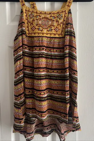 Xhiliration Nomadic Soul Collection Terracotta Tank Medium NEW Festival Boho